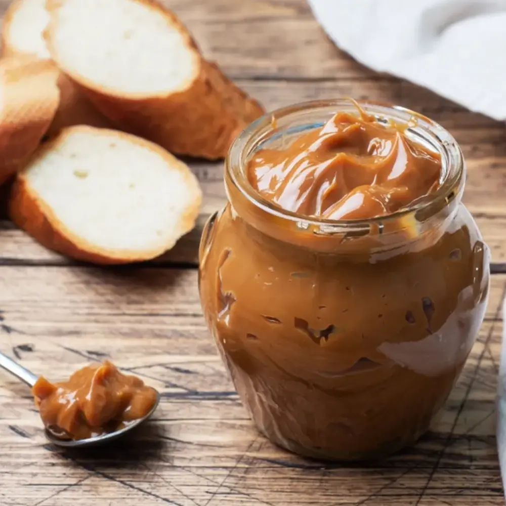 dulce de leche de almendras